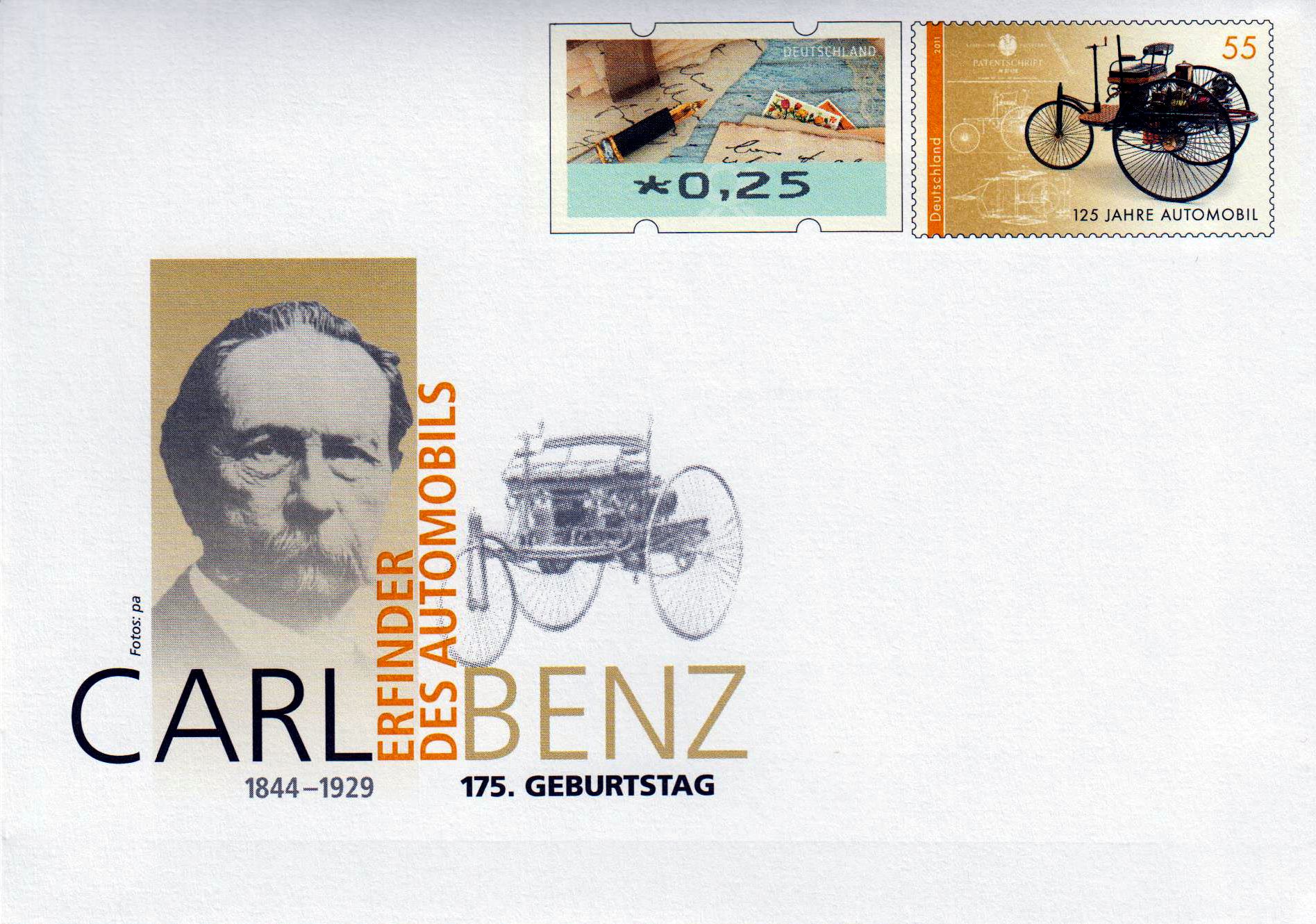 Erfinder des Automobils, Carl Benz 2019