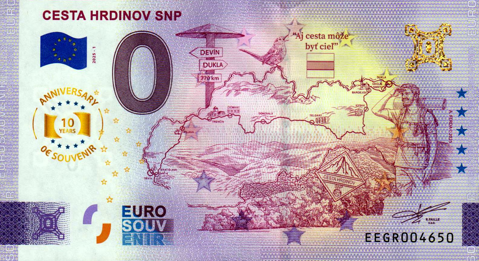 Cesta Hrdinov SNP 2025-1 Anniversary