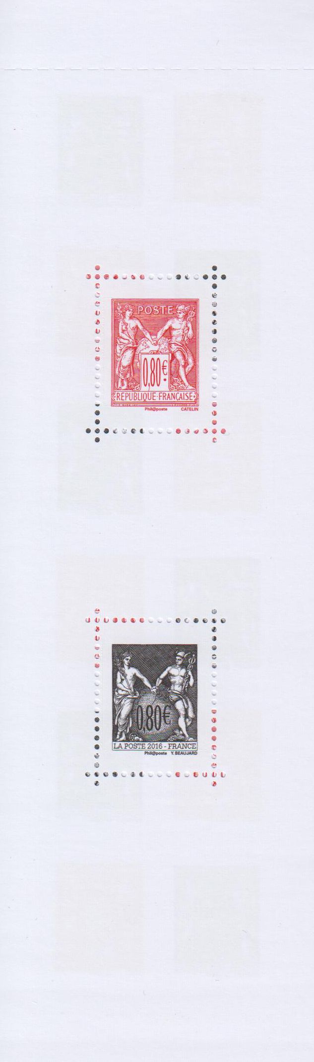 MH: Dauer Marianne, rot, schwarz