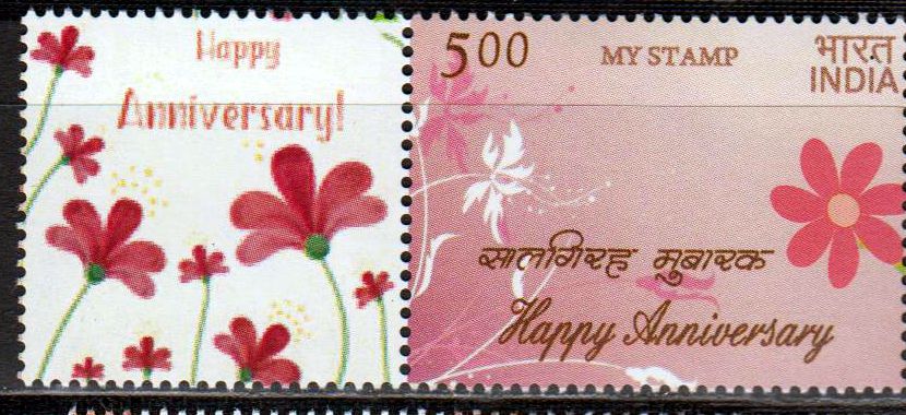 My Stamp Happy Anniversary, Blumen