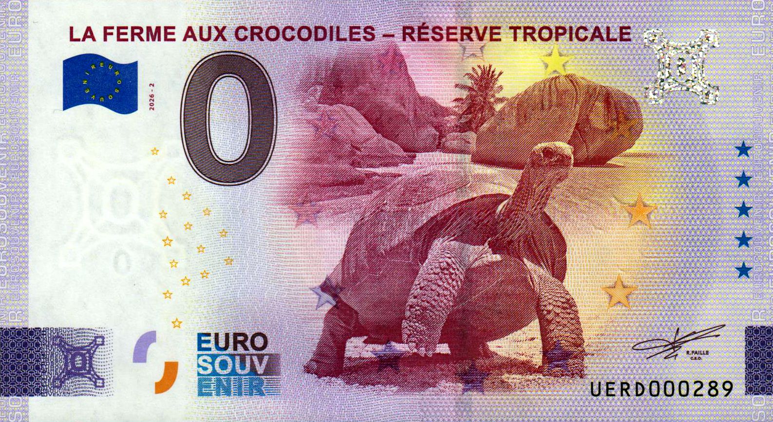 La Ferme Aux Crocodiles - Reserve Tropicale 2026-2, Silber