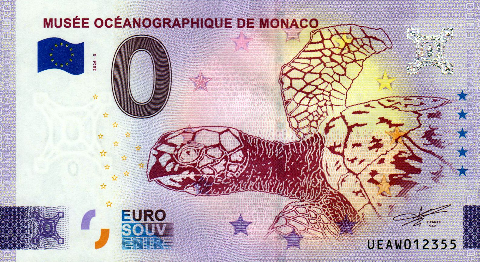 Musee Oceanographique de Monaco 2026-3 Silber