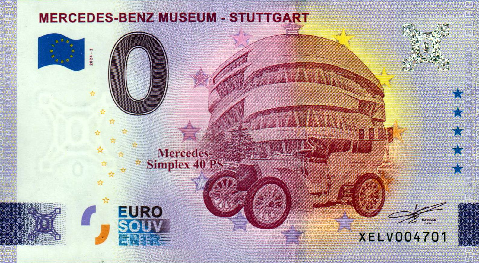 Mercedes-Benz Museum - Stuttgart 2024-2, Mercedes-Simplex 40 PS
