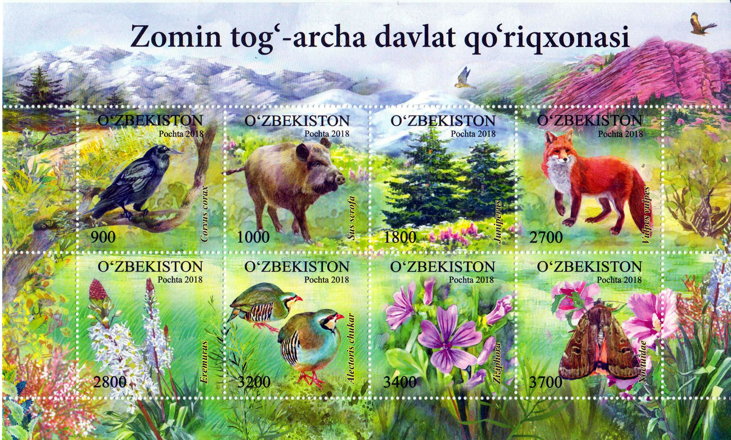 Zdr. Zomin Naturschutzgebiet, Tiere