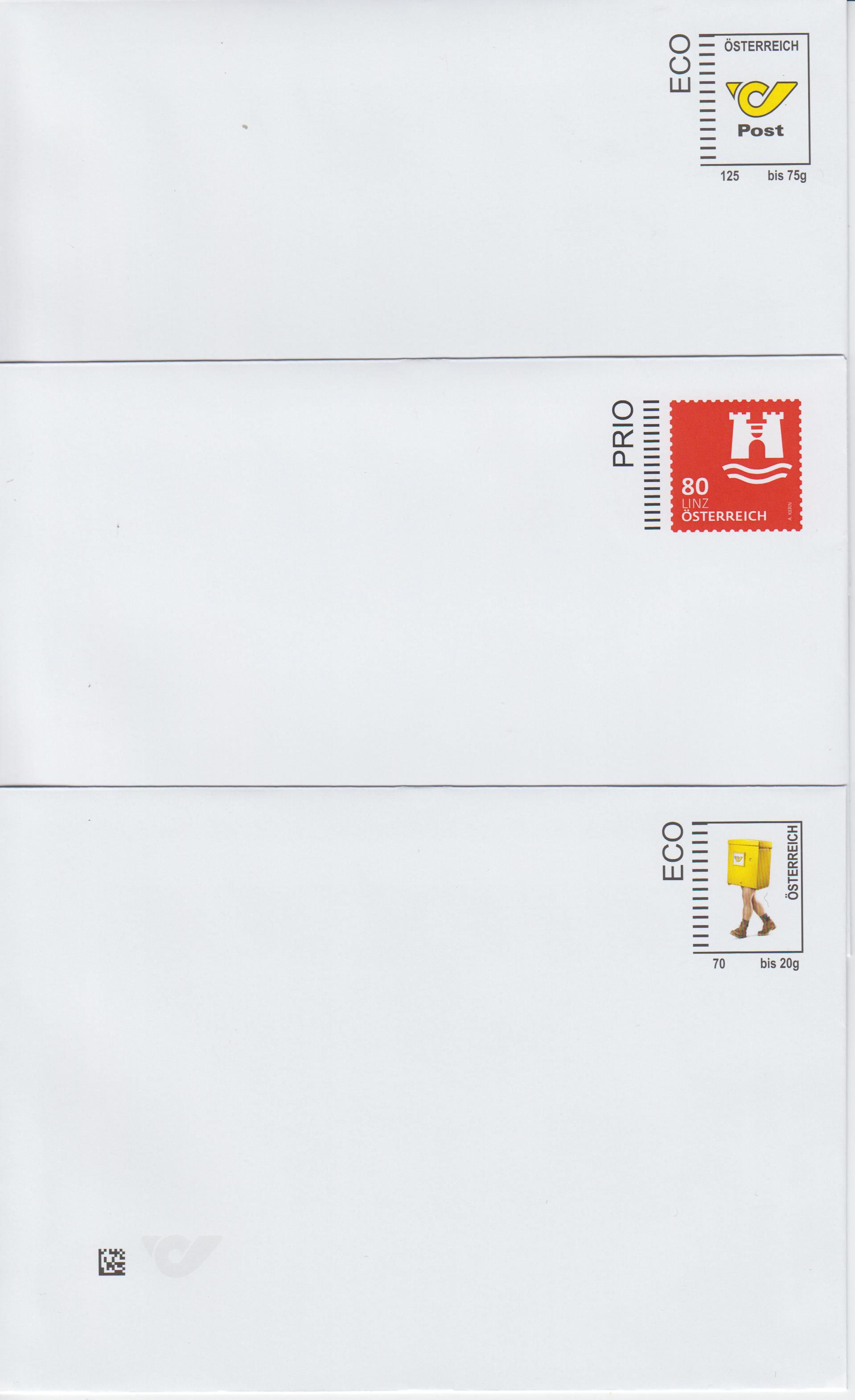Ausgaben 2018, Postlogos