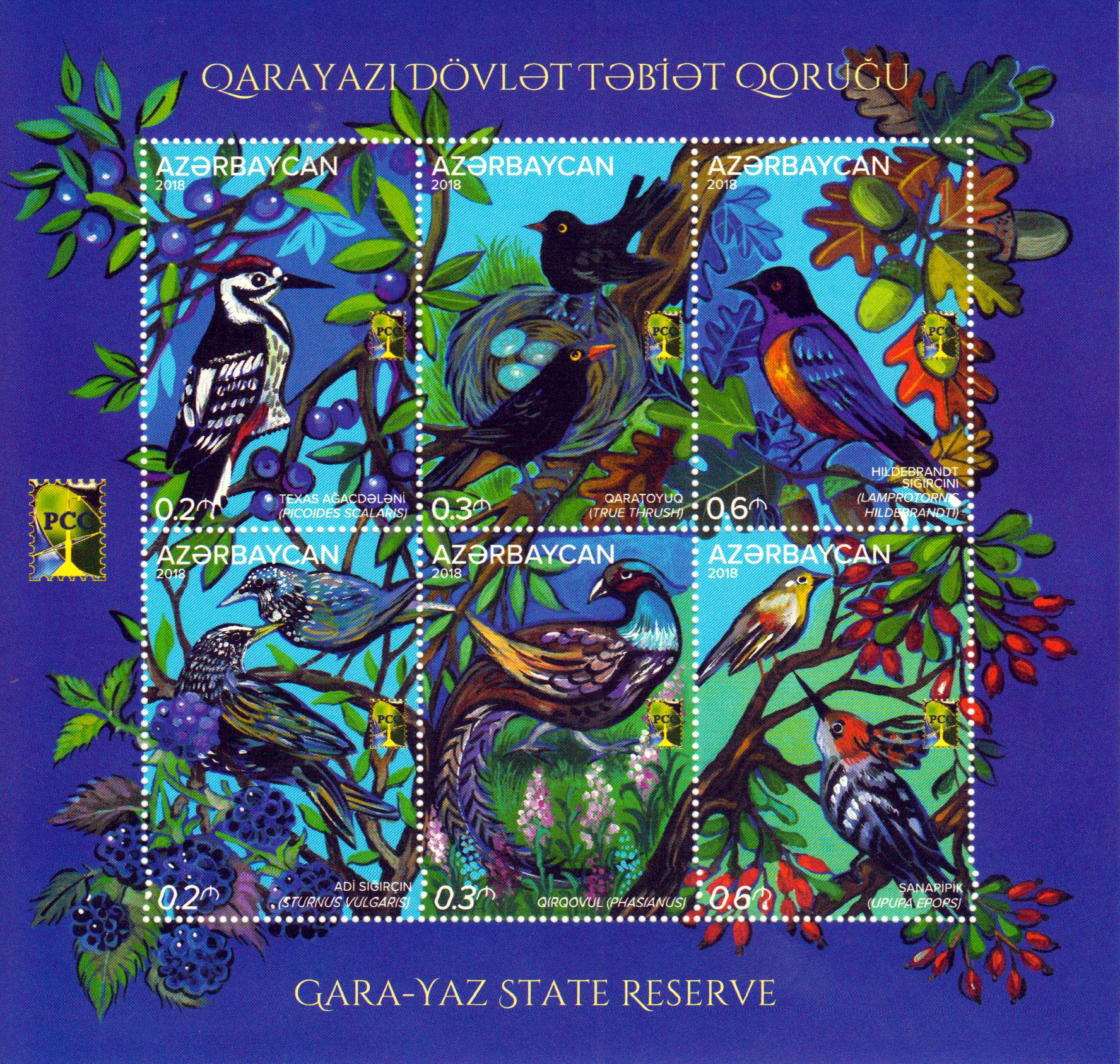 Block: Naturreservat Garayaz 2018, Vögel
