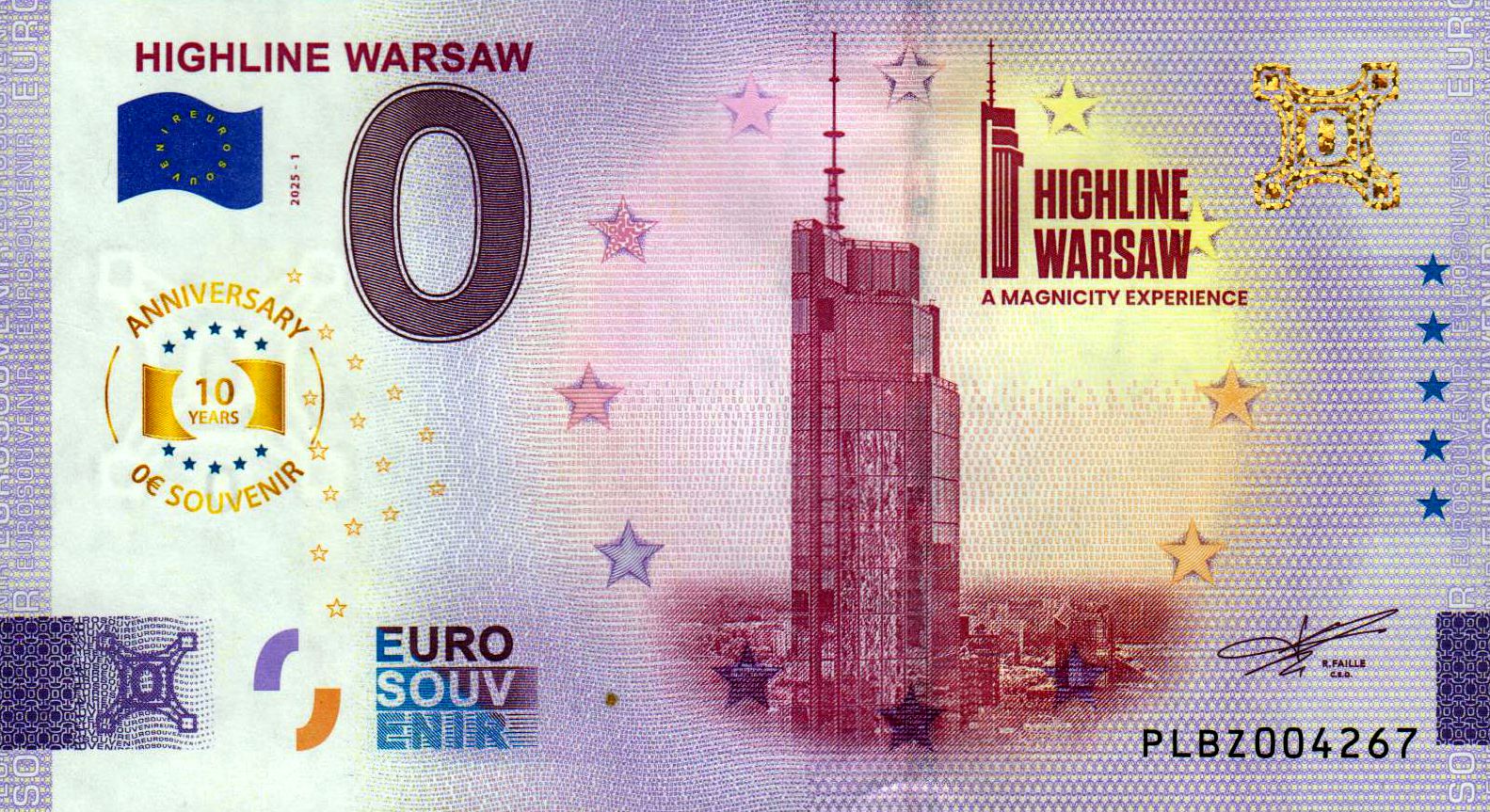 Highline Warsaw 2025-1 Anniversary
