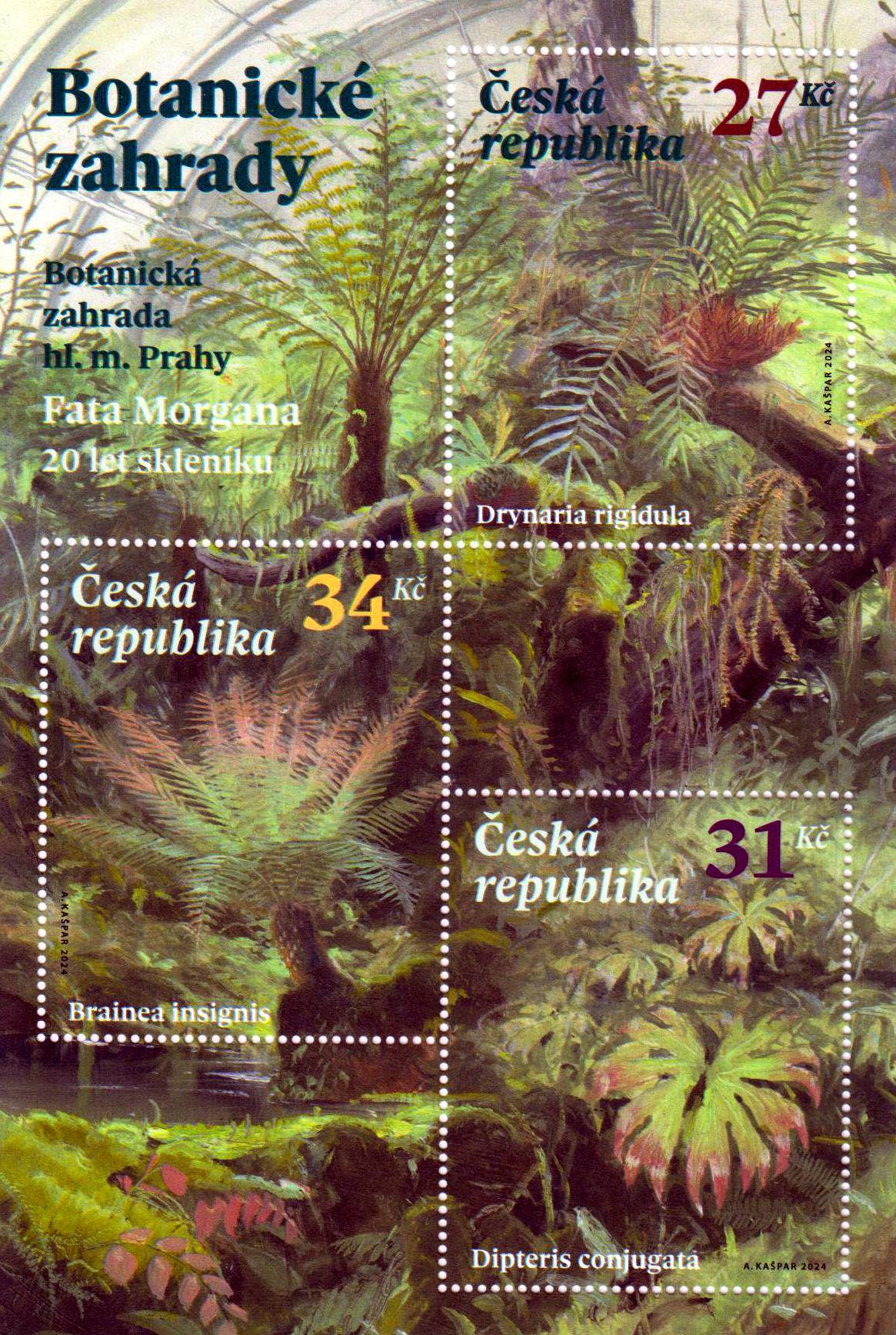 Block: Botanischer Garten Prag 2024