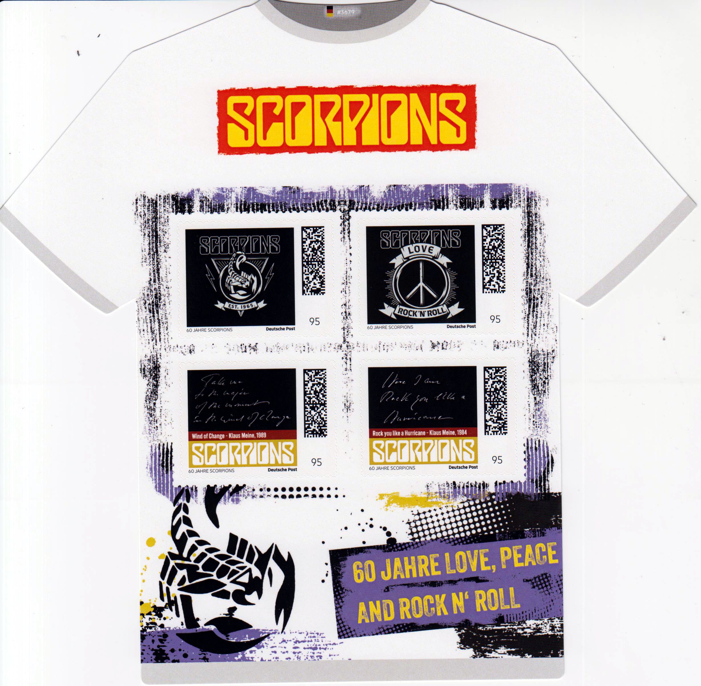Sonder-Block: Scorpions - White 2025, sk