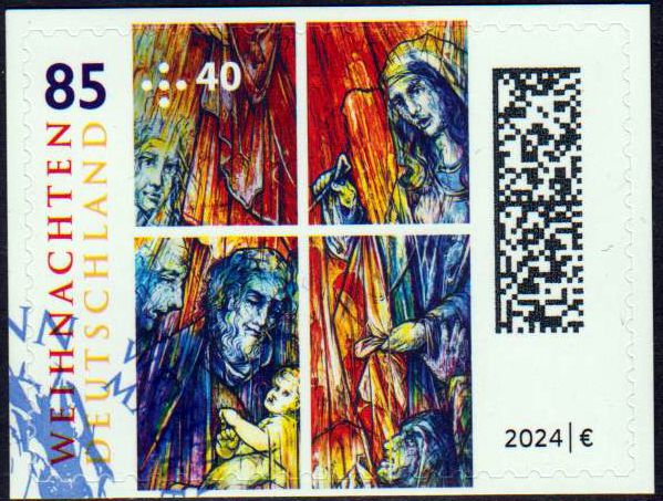 Wofa, Weihnachten 2024, sk, gestempelt