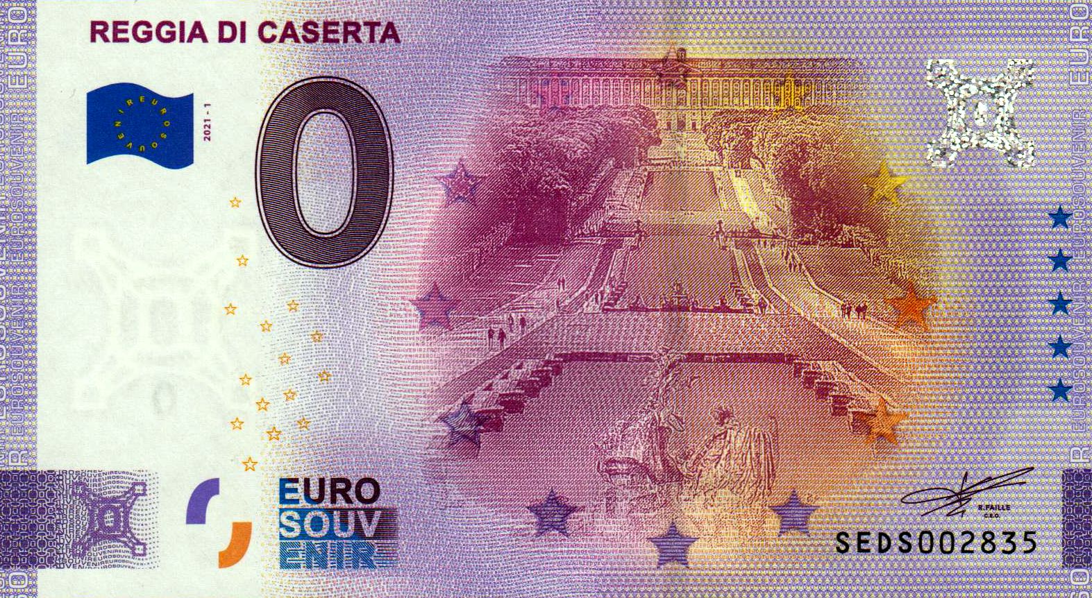 Reggia di Caserta 2021-1 Anniversary