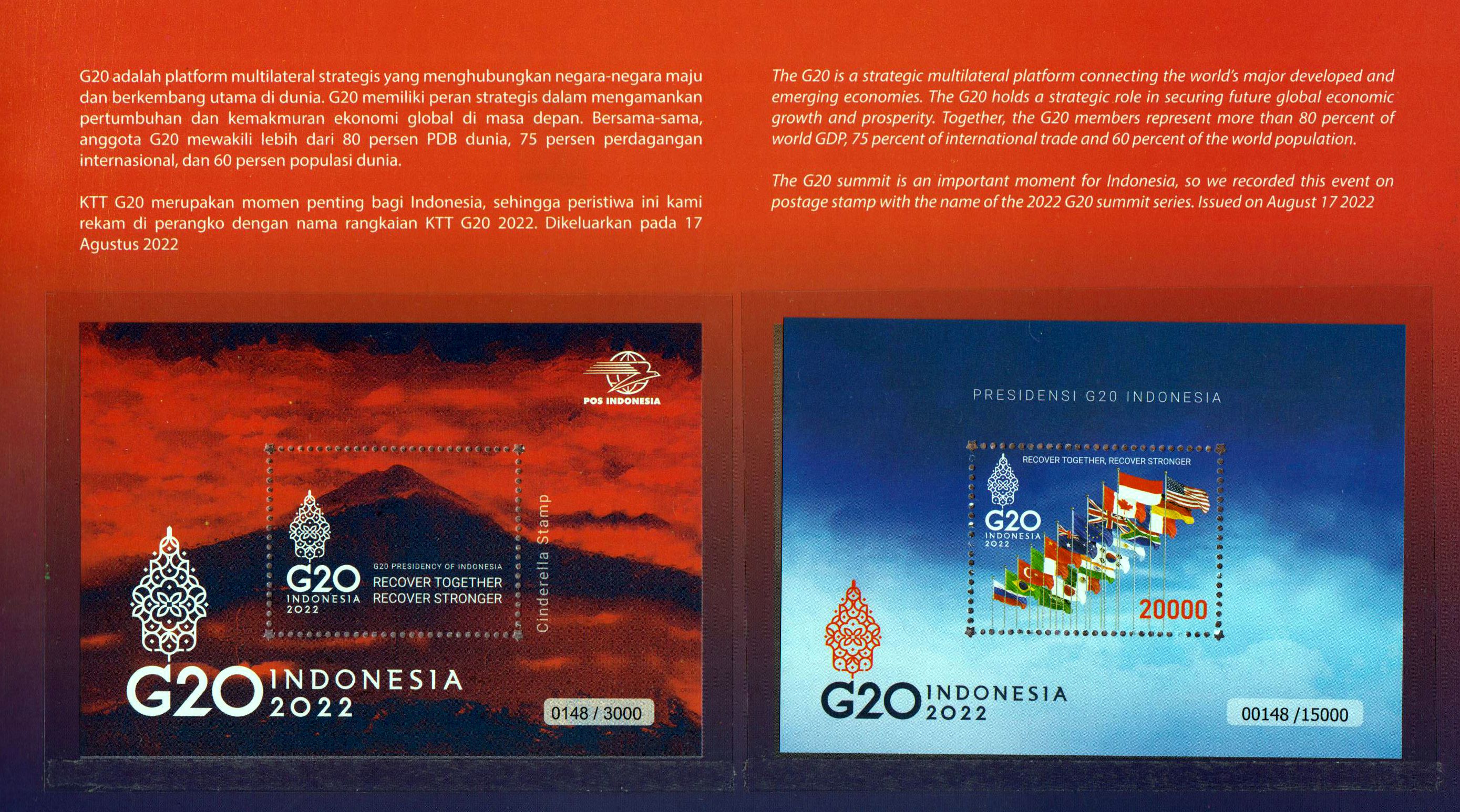 Block: G20 Gipfel 2022, Special Pack