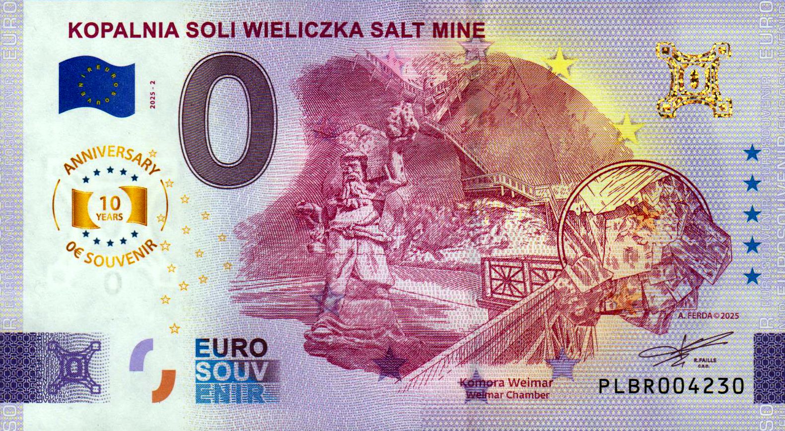 Kopalnia Soli Wieliczka Salt Mine 2025-2 Anniversary