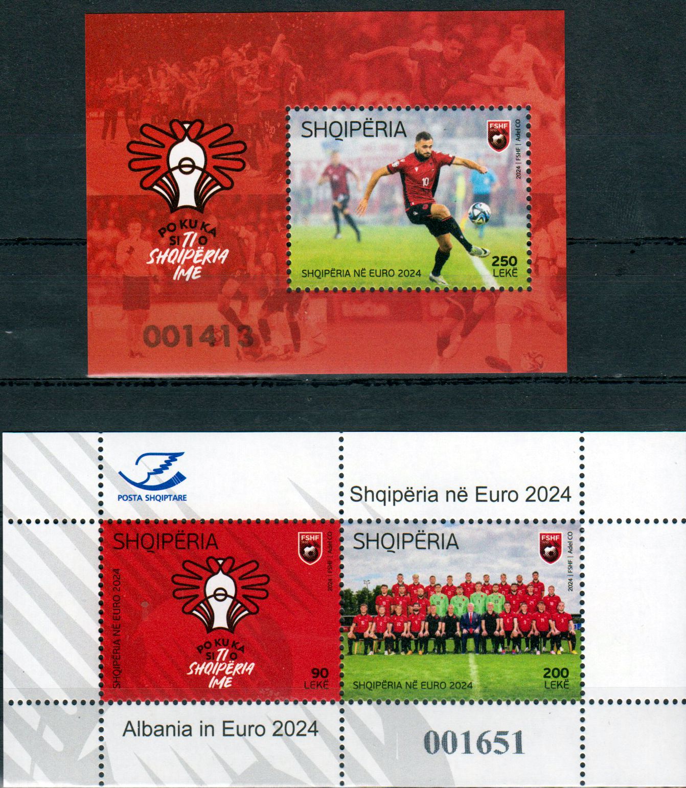 Block: Albanien Teilnehmer der Fussball EM 2024