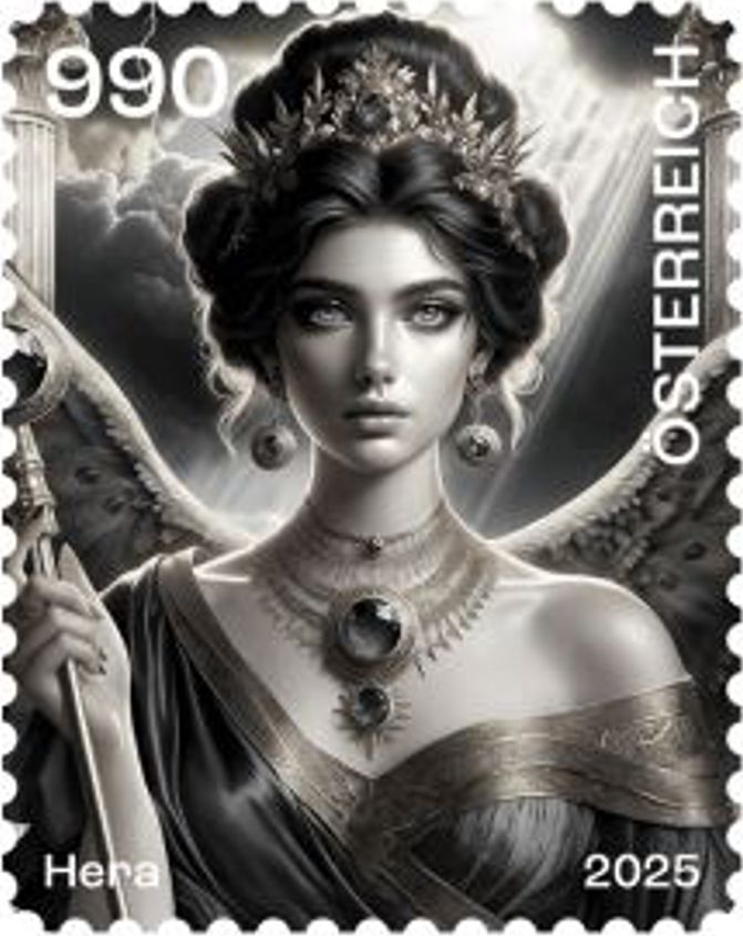 Block: Cryptostamp, Hera 2025, Farbe schwarz