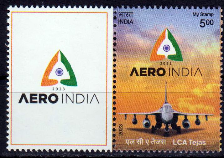 My Stamp 2023, Aero India, Flugzeug