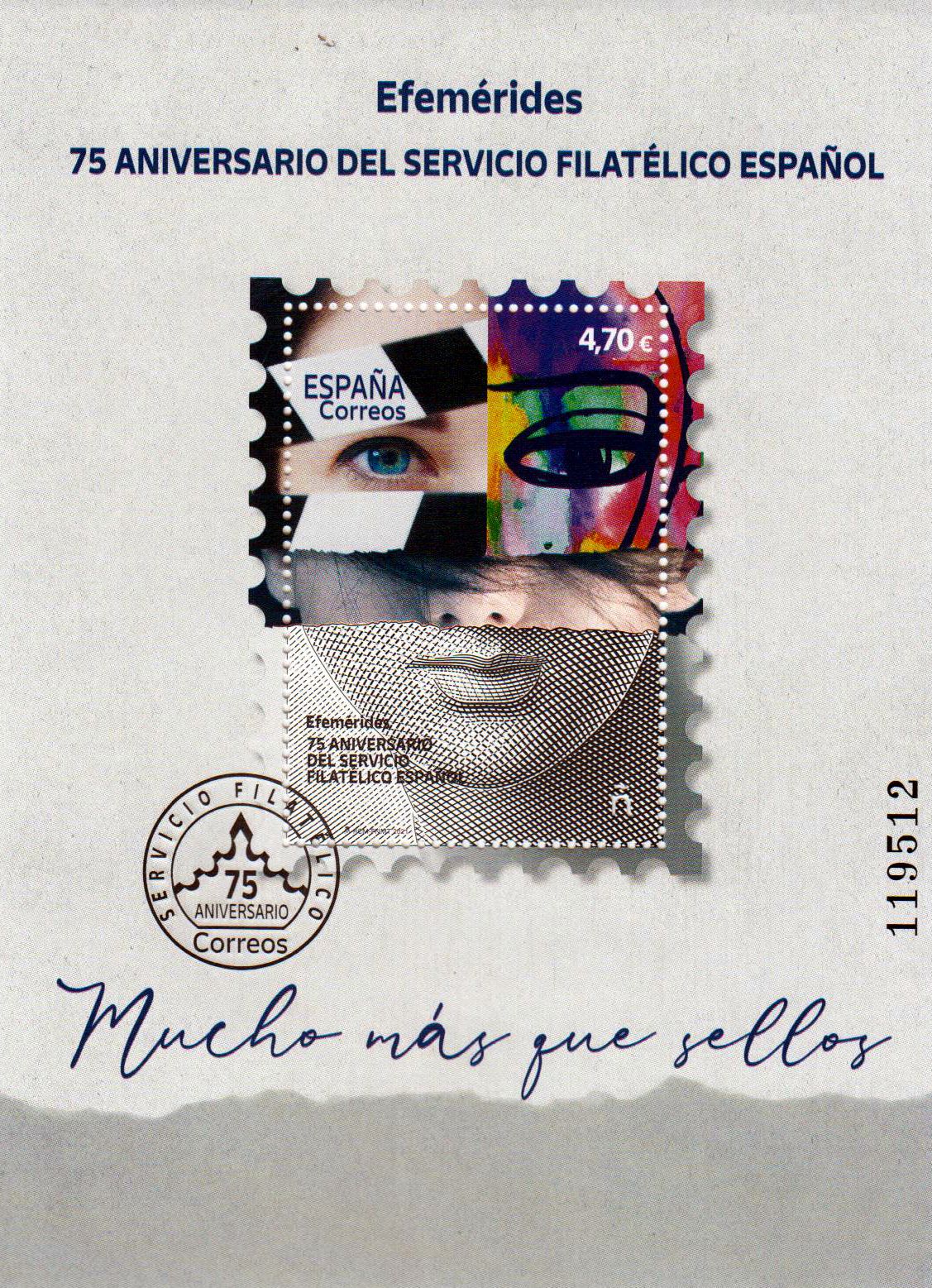 Block: Span. Philatelie 20021