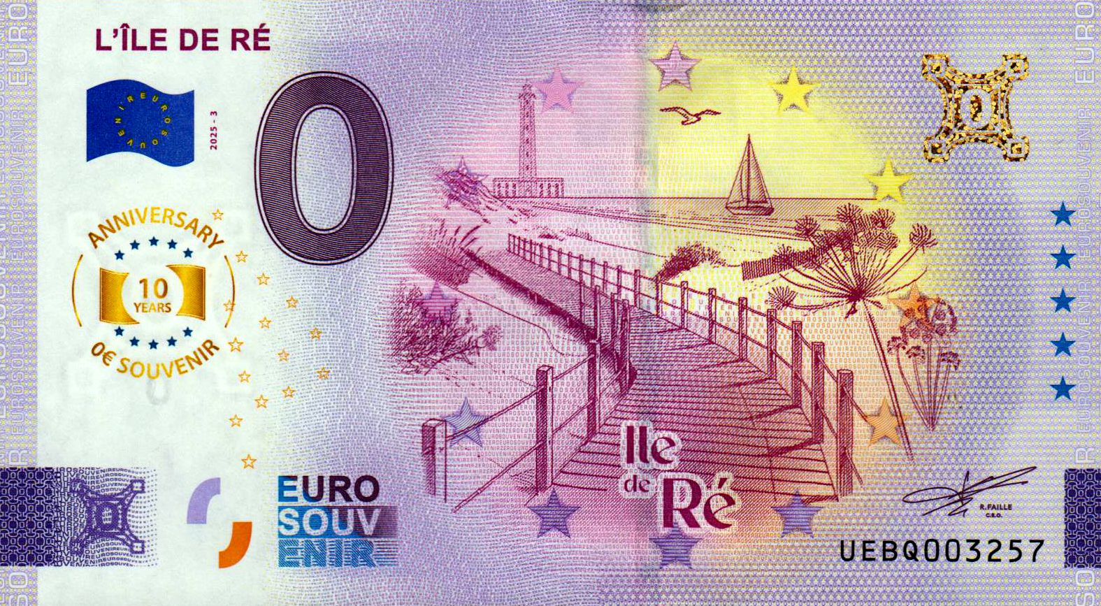 L'Ile de Re 2025-3 Anniversary
