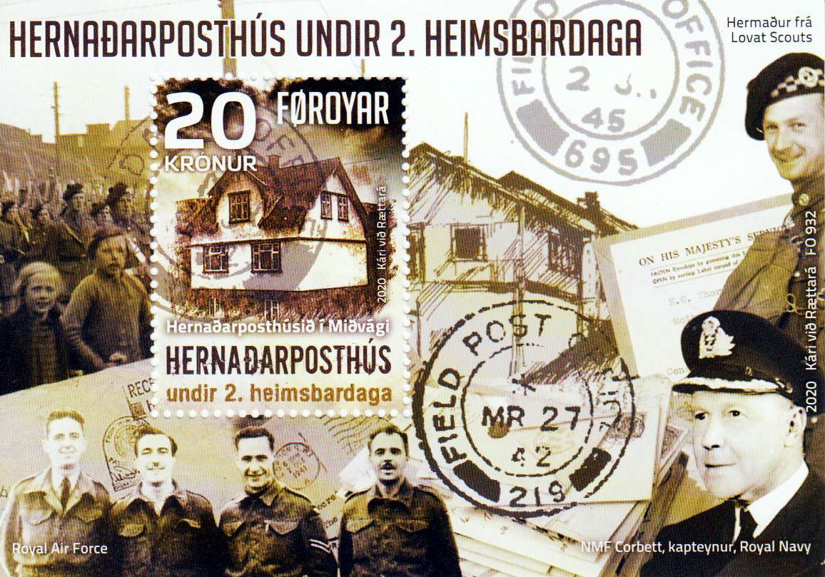 Block: Britische Feldpostämter im 2. WK