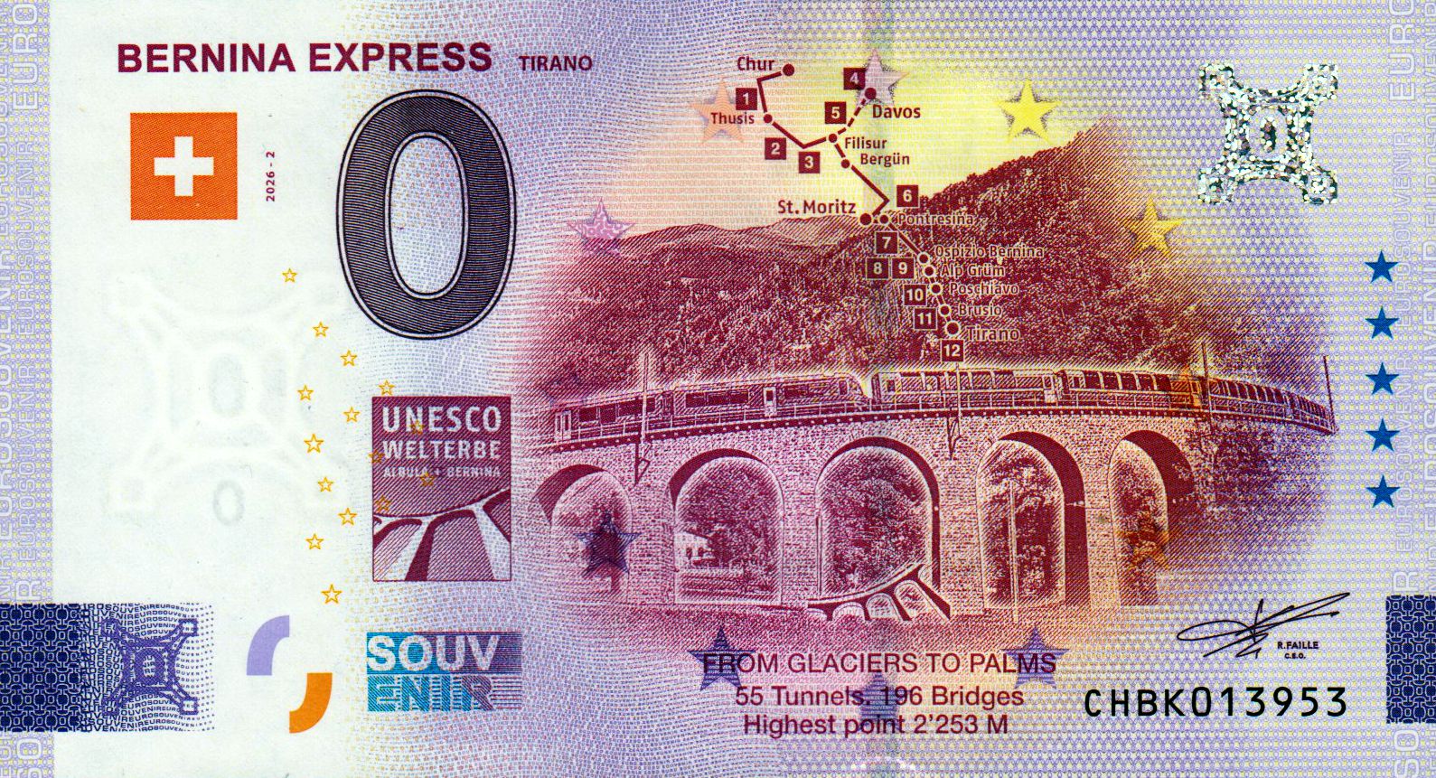Bernina Express Tirano 2026-2
