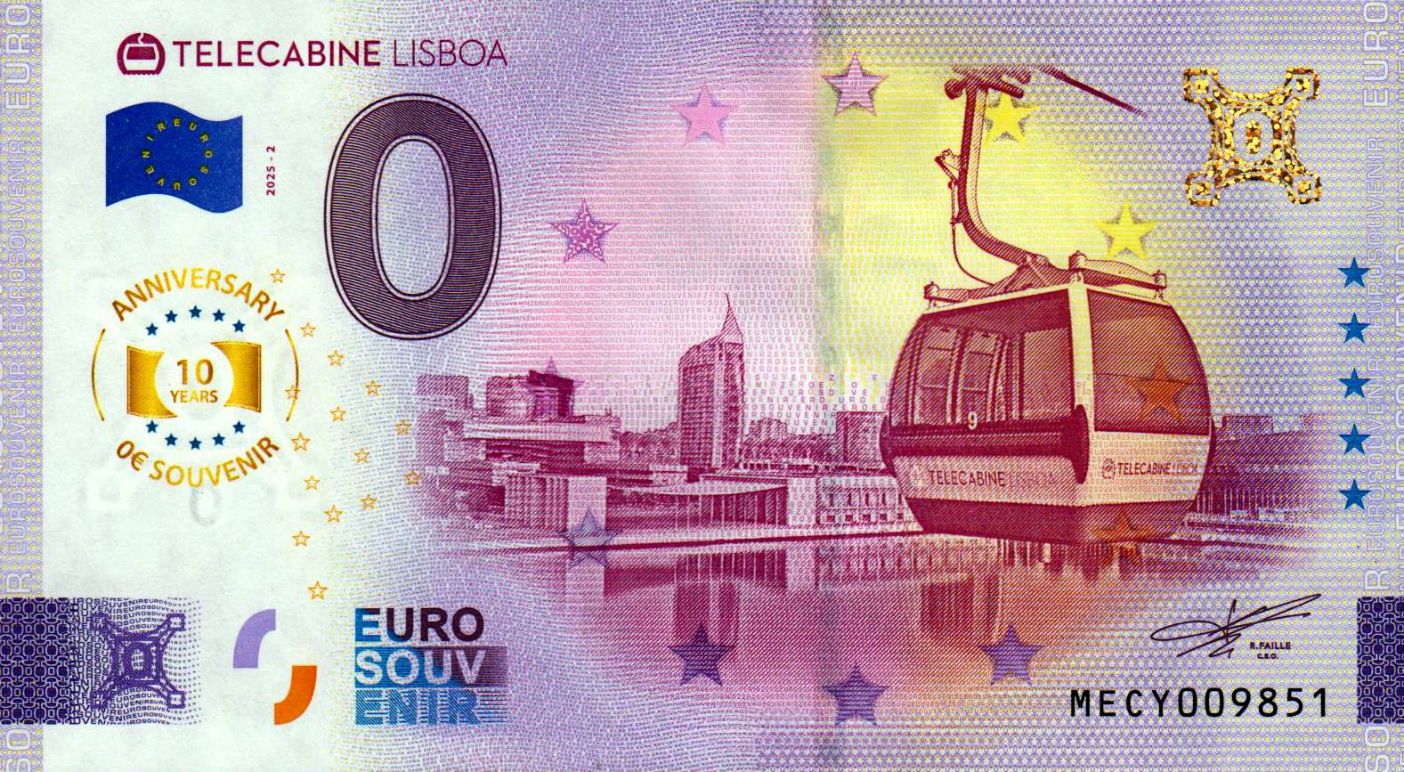 Telecabine Lisboa 2025-2 Anniversary