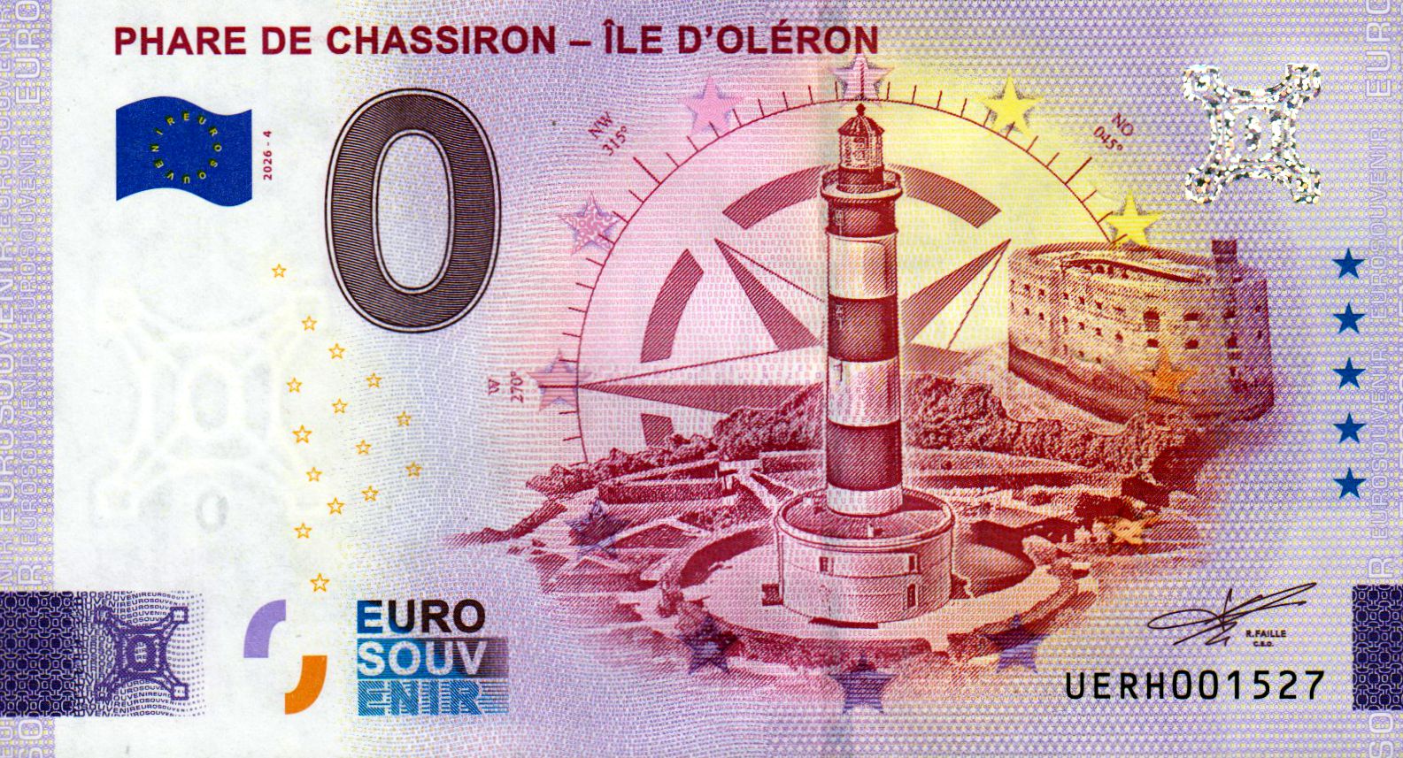 Phare de Chassiron - Ile d' Oleron 2026-4, Silber
