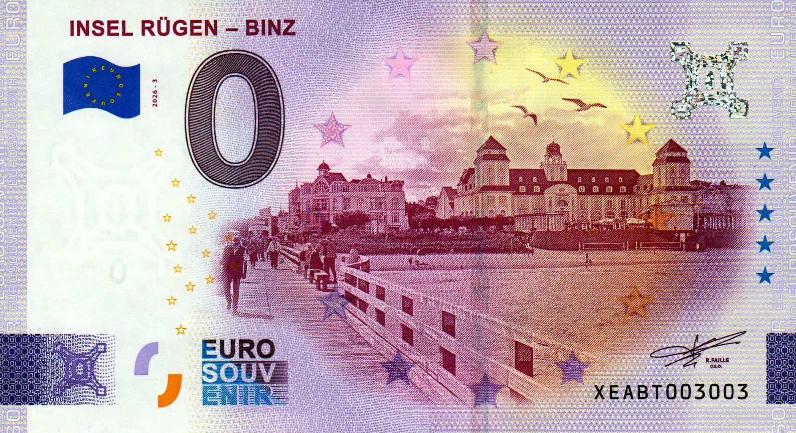 Insel Rügen - Binz 2026-3 Silber