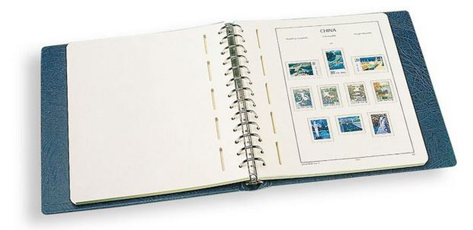 Leuchtturm Ringbinder Excellent DE, Farbe rot, ink. Schutzkassette