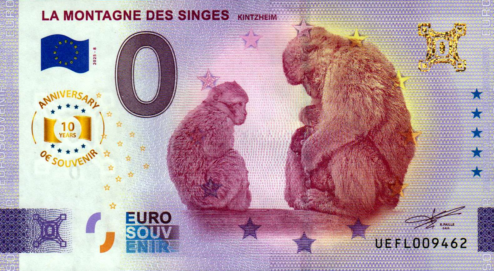 La Montagne des Singes 2025-8 Anniversary