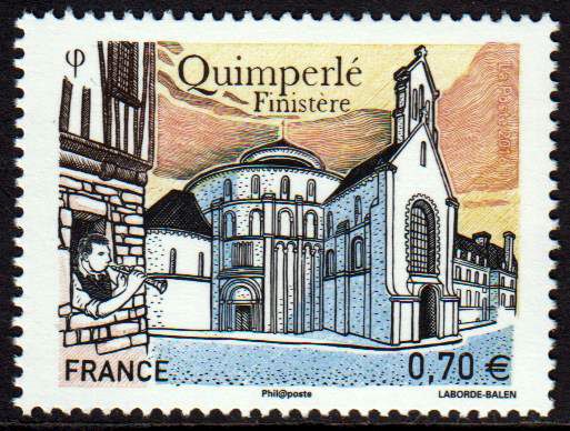 Quimperle-Finistere, Kirche
