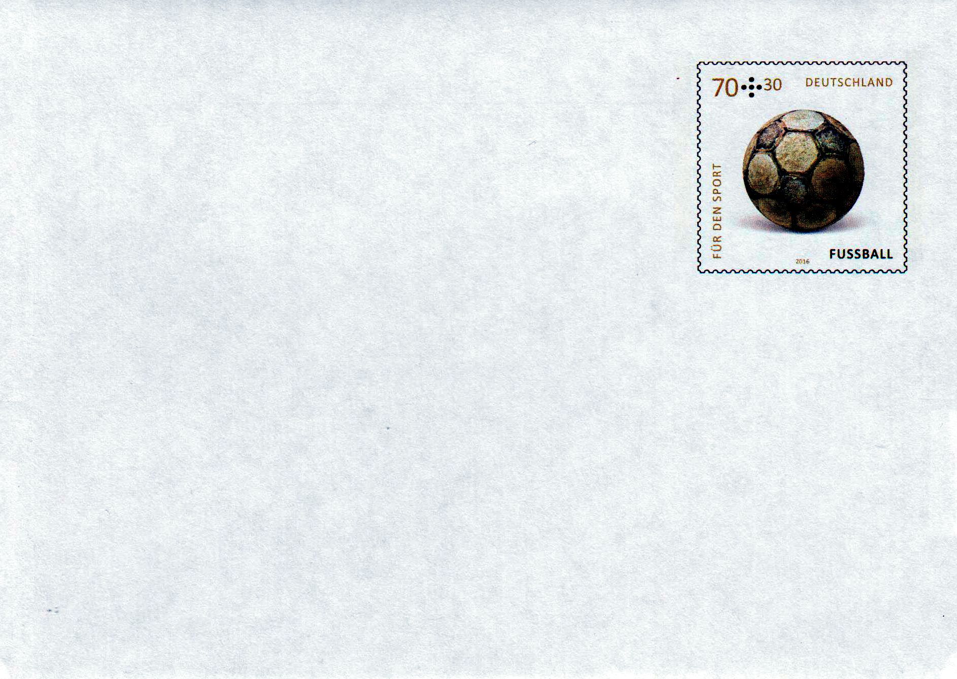 BUSo: Für den Sport 2016, Fußball, C6 o. F.