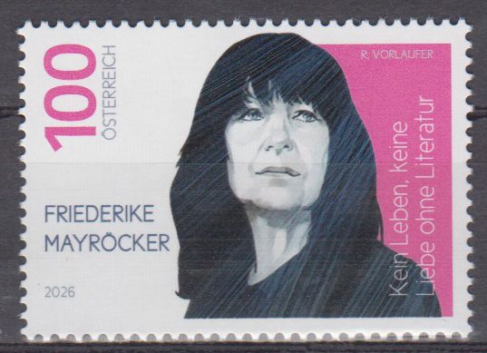 Friederike Mayröcker 2026, Schriftstellerin