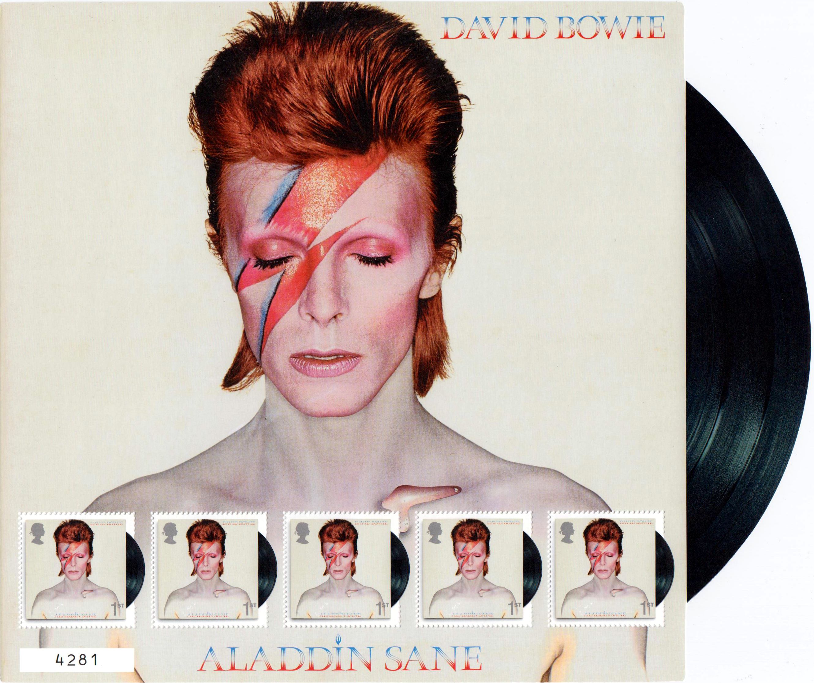 70. Geburtstag David Bowie 2017, Fan-Sheet Set mit allen drei 5er-Bogen II, SELTEN!!!