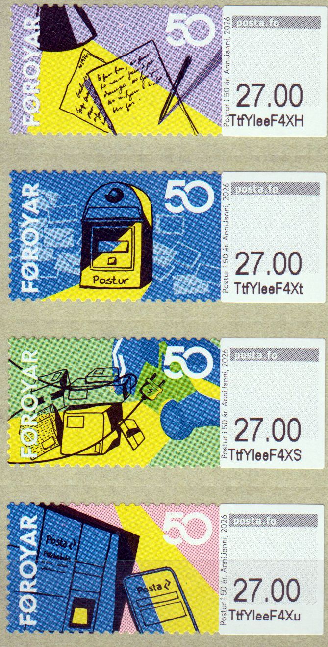 ATM 50 Jahre Postservice 2026