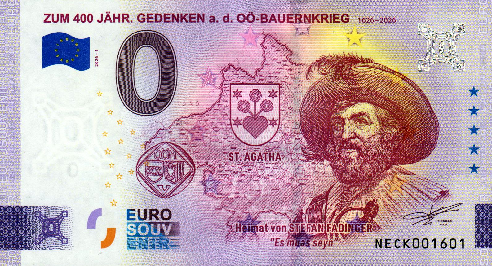 Zum 400 Jähr. Gedenken a. d. OÖ-Bauernkrieg 2026-1 Silber