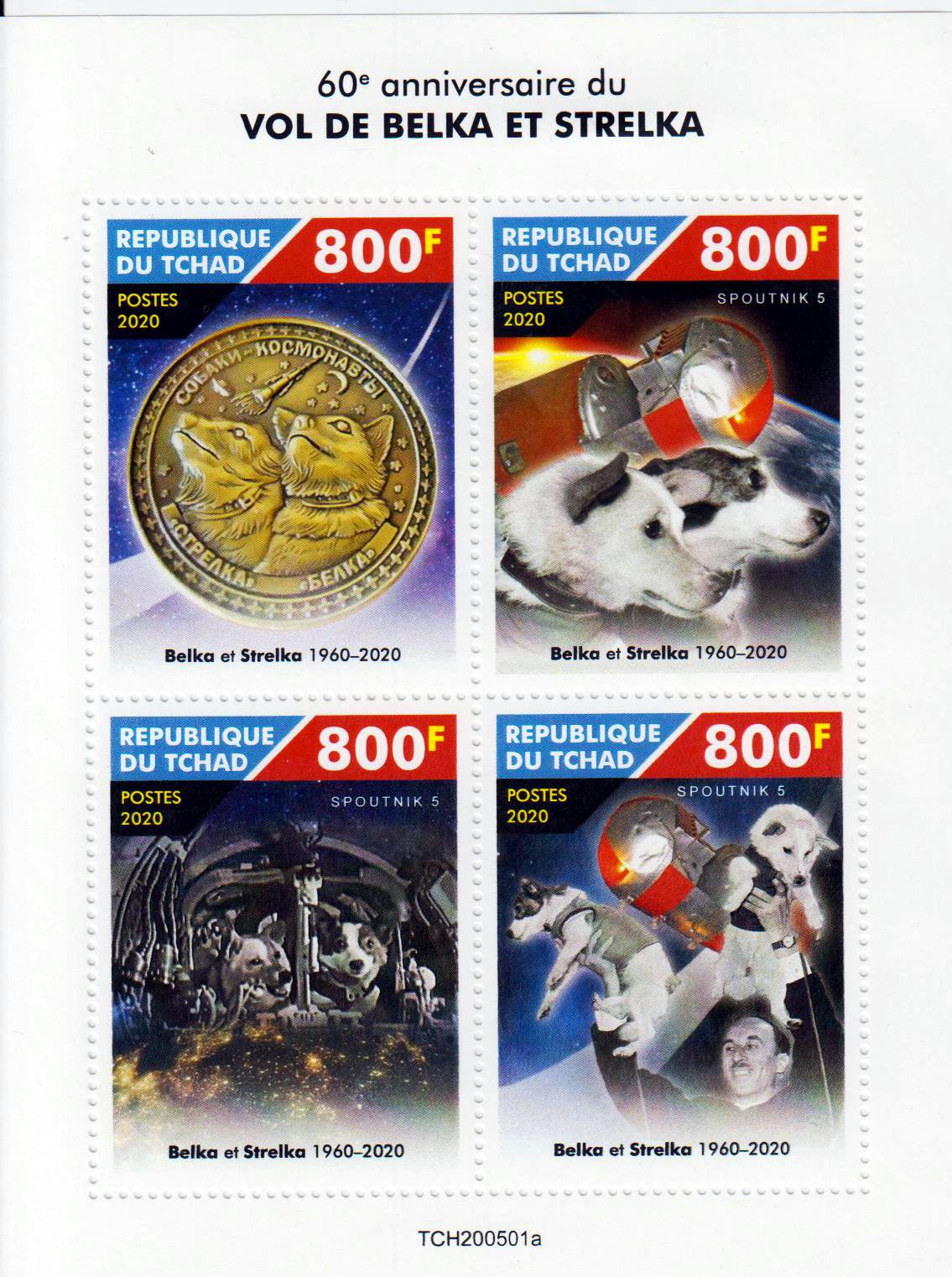 60 Jahre Flug von Belka & Strelka in den Weltraum