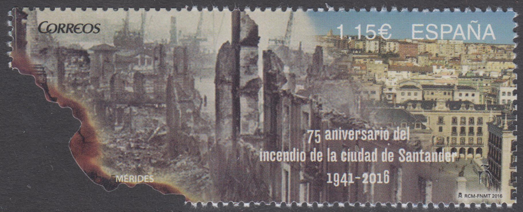 Feuer in Santander (16P10)