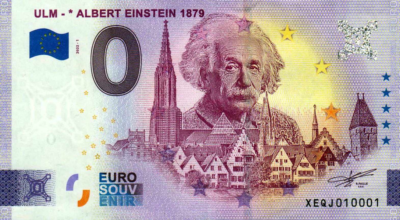 Ulm - Albert Einstein 1879 2022-1