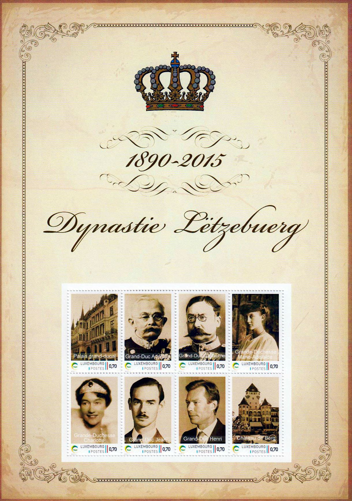 Zdr. 125 Jahre Dynastie in Luxemburg