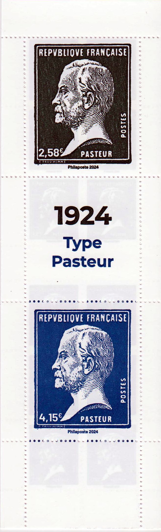 MH: Philex France 2024,1924 Type Pasteur