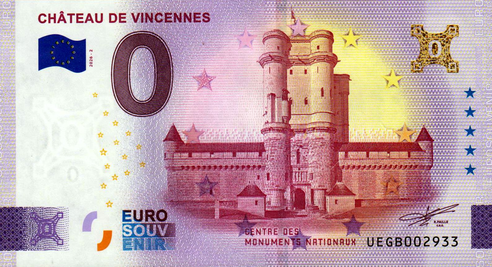Chateau de Vincennes 2026-2, Gold