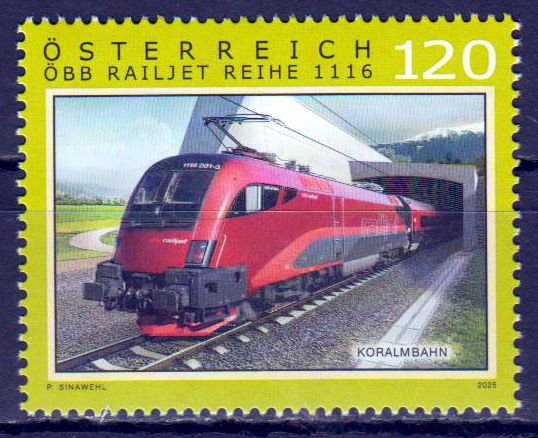 Koralmbahn 2025, ÖBB Railjet Reihe 1116