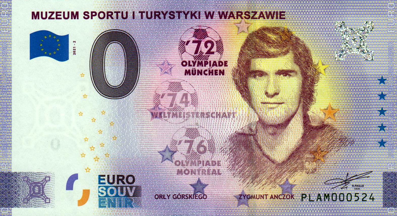 Muzeum Sportu i Turystyki w Warszawie 2021-2, Zygmunt Anczok, Sportmuseum Warschau