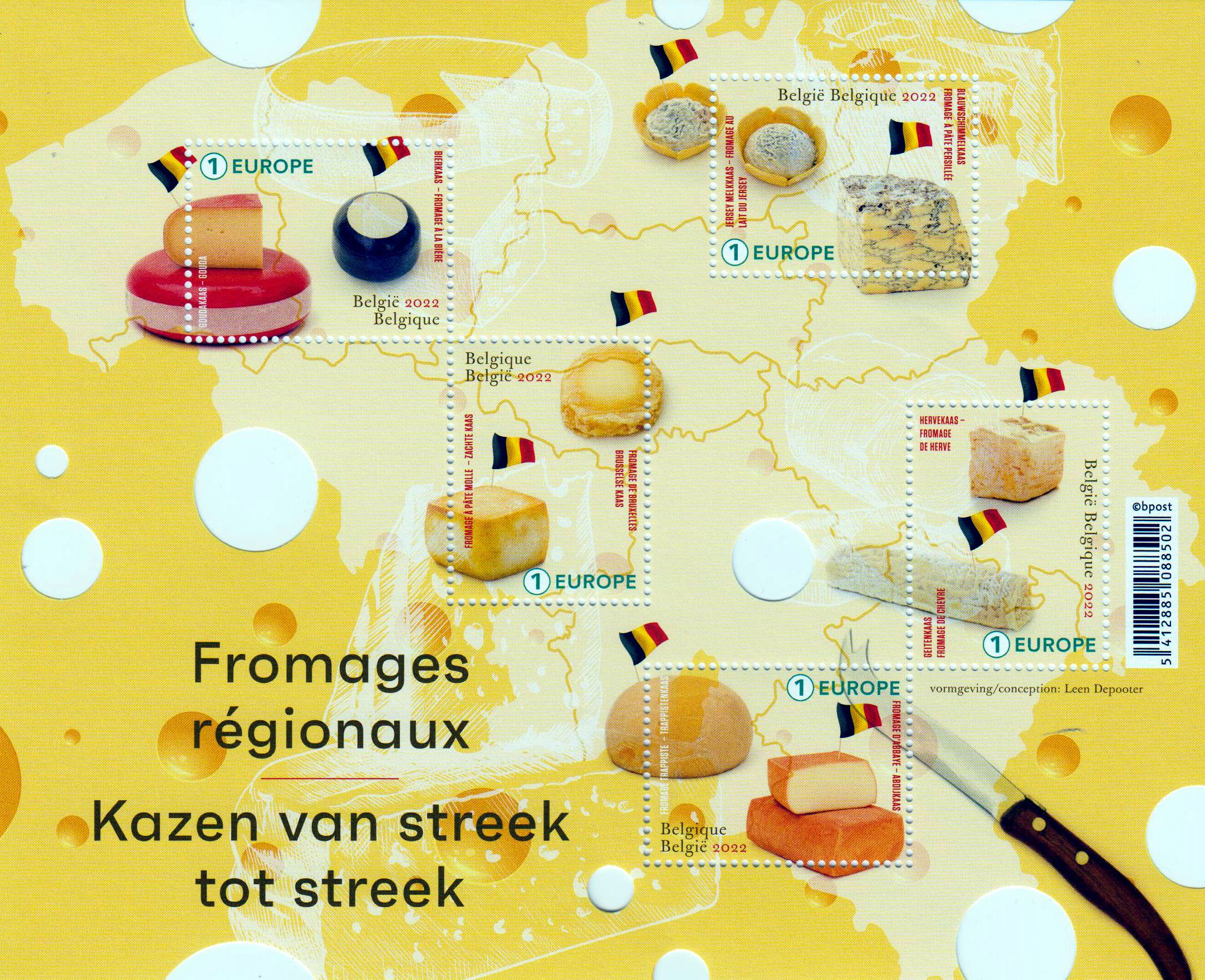 Block: Regionaler Käse 2022