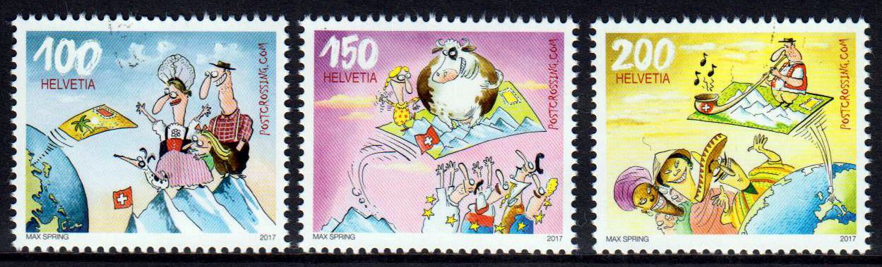 Postcrossing 2017, Comic