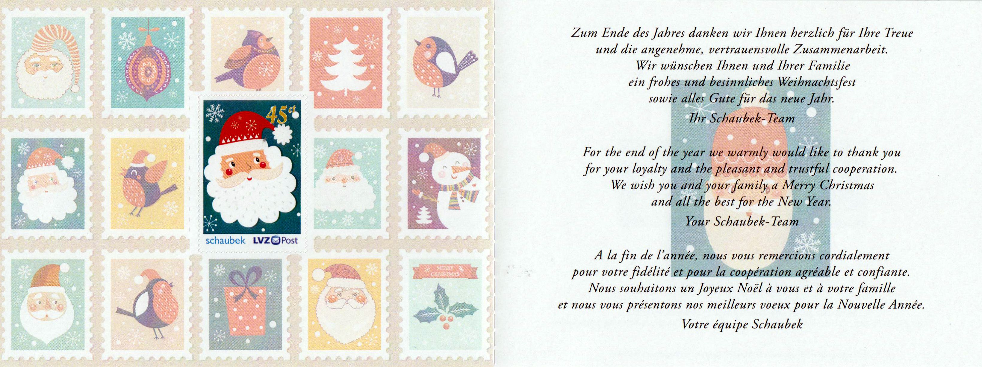 MH: Frohe Weihnachten 2019, gestempelt