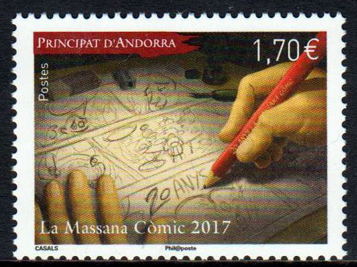 La Massana Comic 2017, Zeichnung