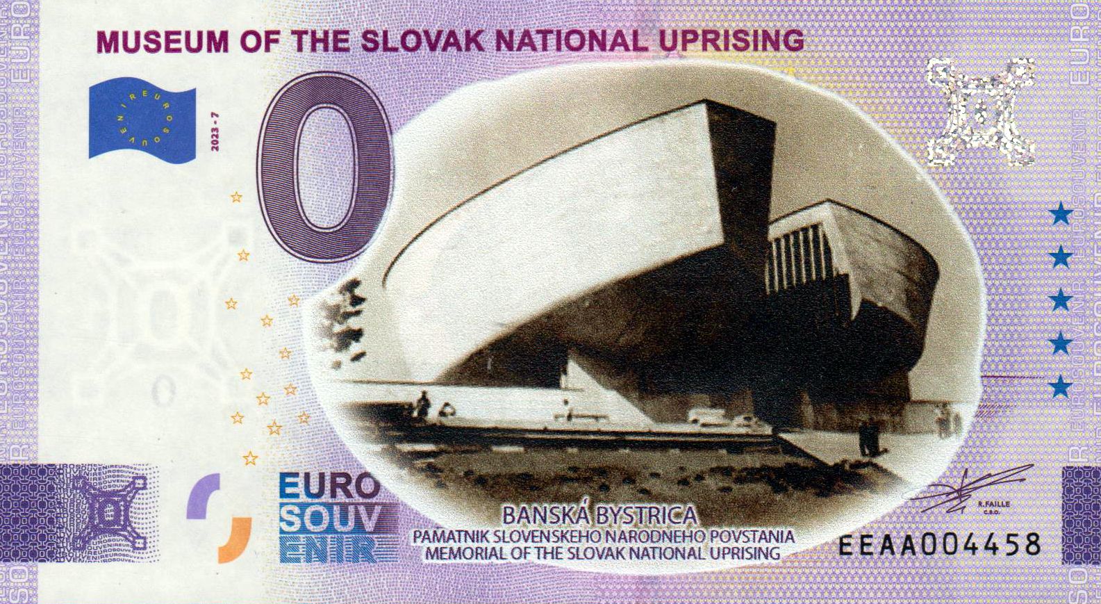 Museum of the Slovak National Uprising 2023-7, coloriert