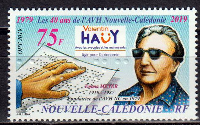 Blindenschrift  2019, Valentin Hauy