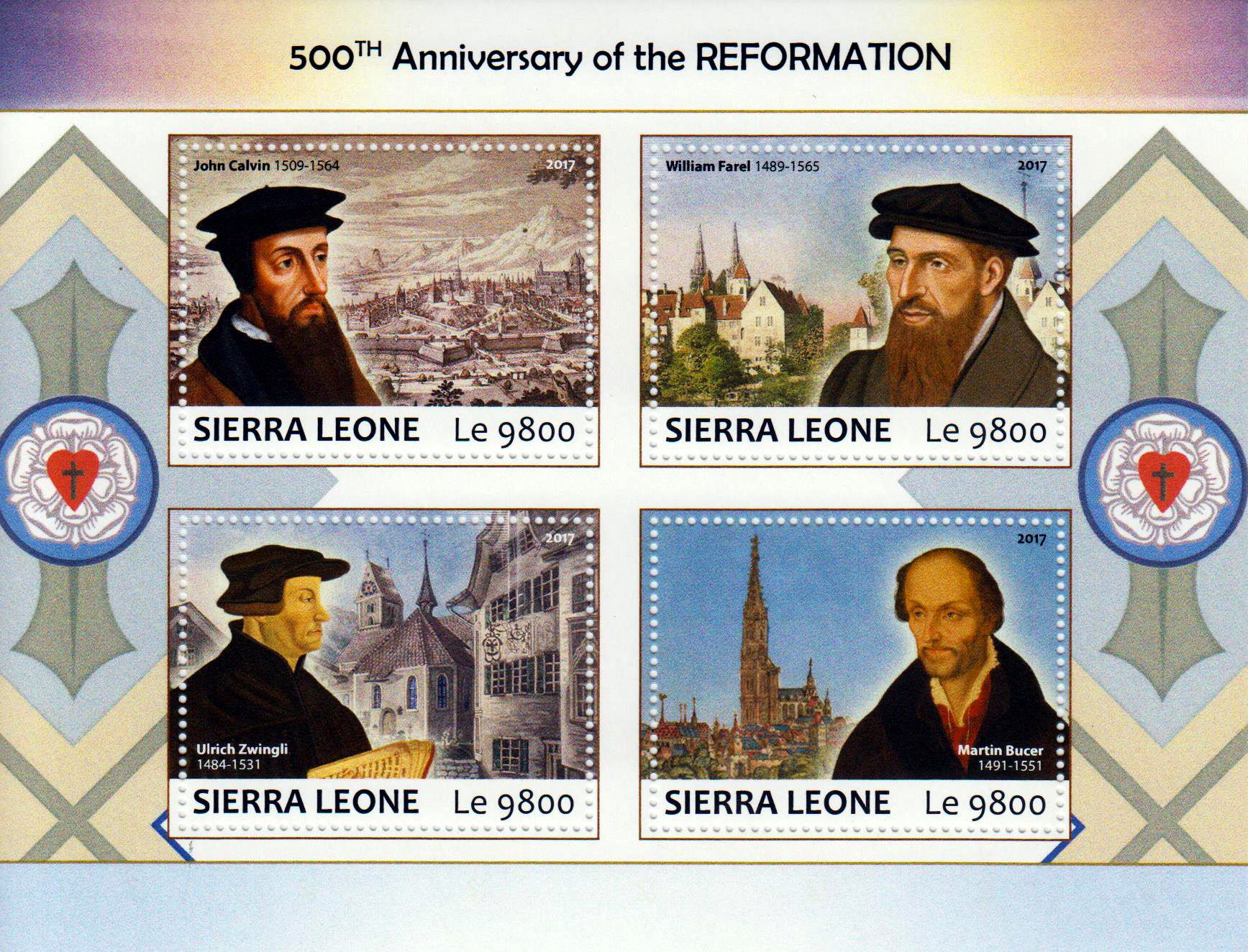 500 Jahre Reformation II, Calvin, Farel